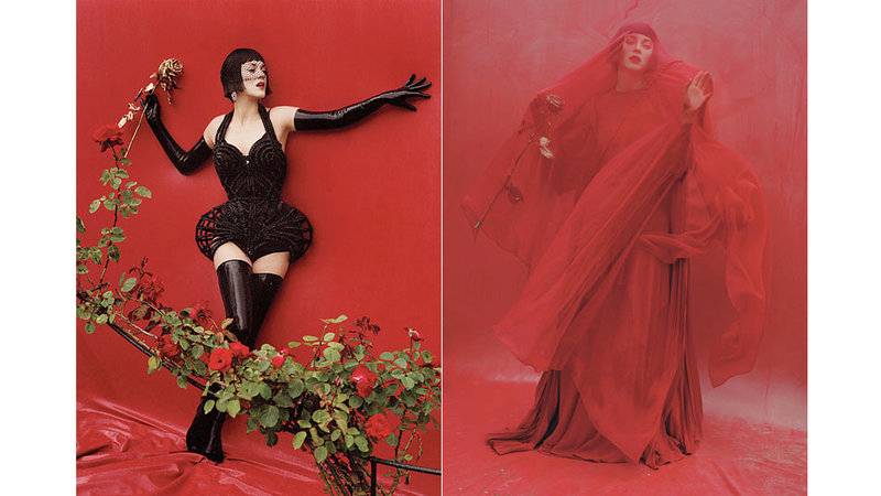 Illustration for article titled Marion Cotillard, A Life-Sized Toy Soldier, And A Lot of Red Latex Star In The Dreamy New W